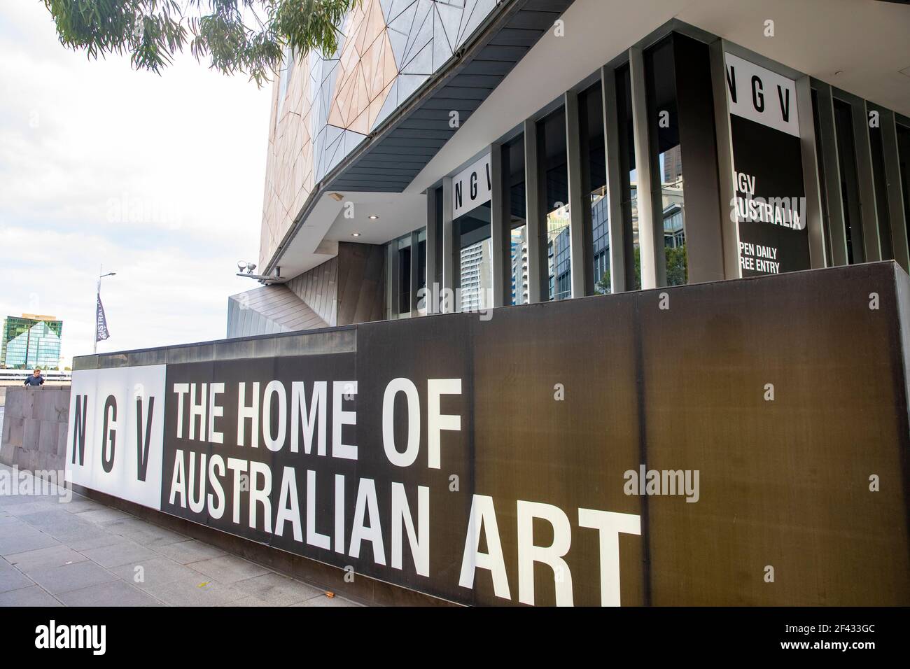 NGV National Gallery Victoria art dans le centre-ville de Melbourne, Victoria, Australie Banque D'Images