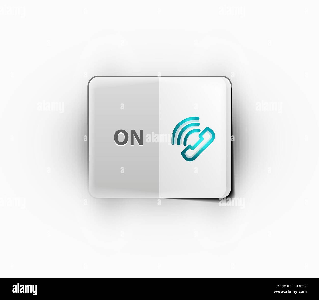 Bouton de téléphone, idée d'assistance téléphonique, illustration vectorielle. Bouton de téléphone, idée d'assistance téléphonique, illustration vectorielle. Icône de téléphone ancien mode Illustration de Vecteur