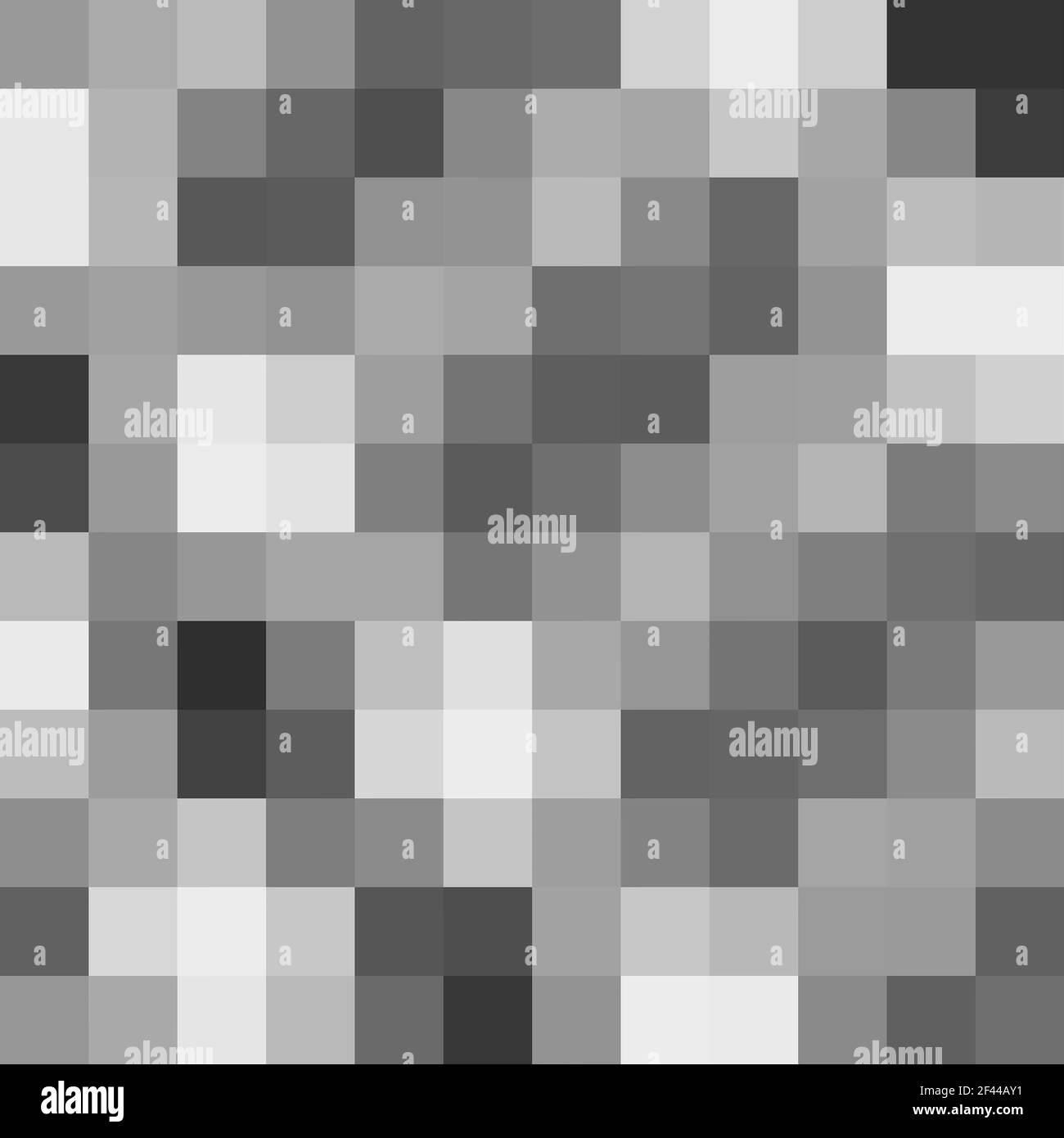 Arrière-plan abstrait de motif de pixels gris Banque D'Images