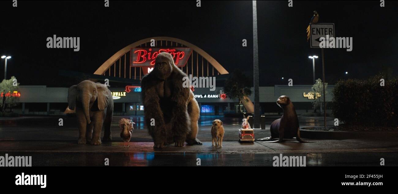 LE SEUL ET UNIQUE IVAN (2020) THEA SHARROCK (DIR) DISNEY+/MOVIESTORE COLLECTION LTD Banque D'Images