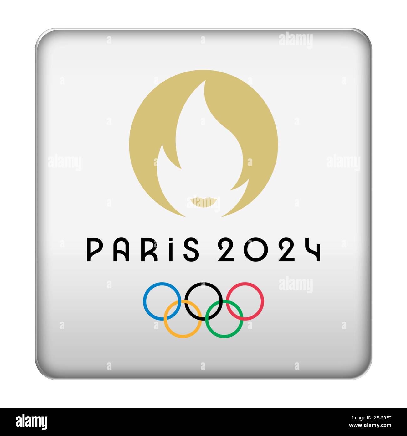 Jeux Olympiques 2024 à Paris France Banque D'Images