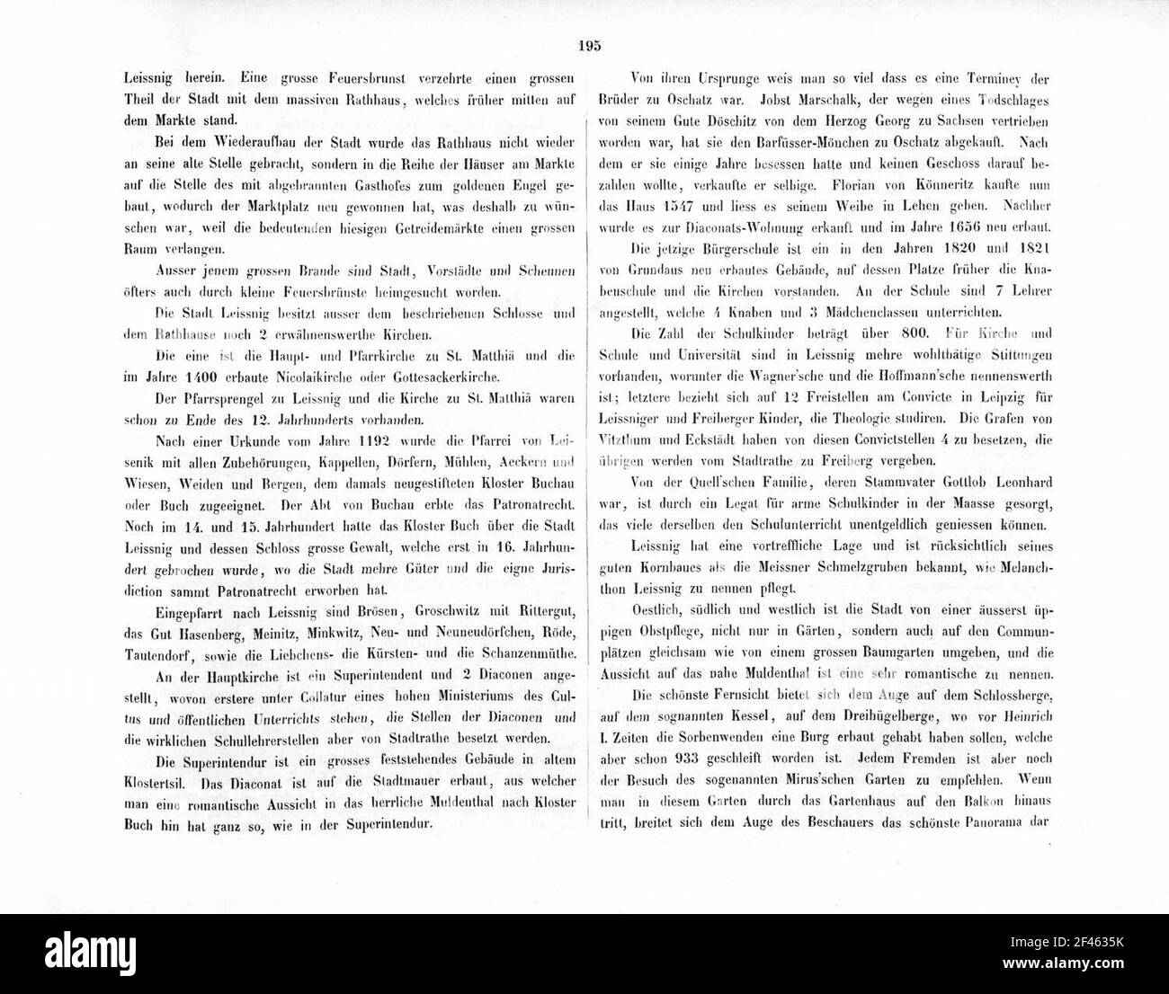 Château Mildenstein Banque D'Images