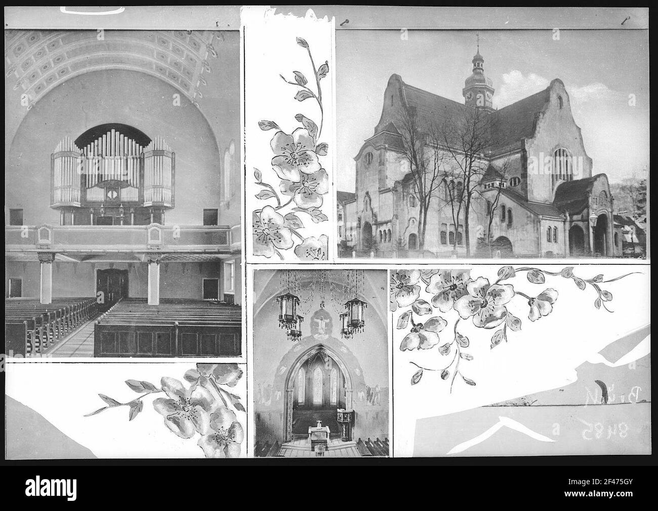 Ebingen. Martinskirche Banque D'Images