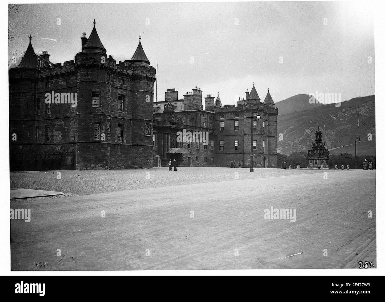 Le Palais de Holyrood Banque D'Images
