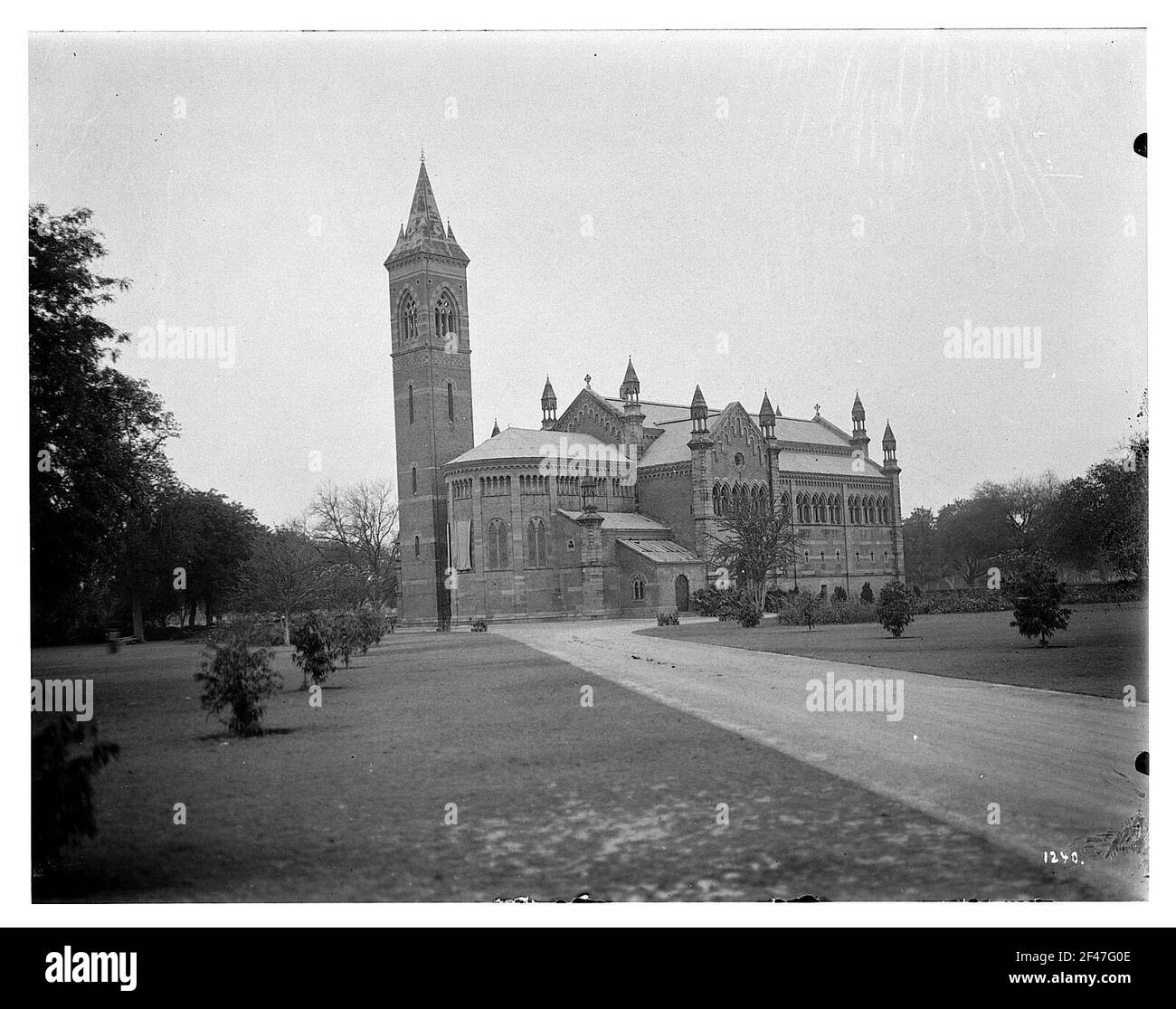Kanpeur, Inde. Cartes mémoire (1875, avec Granville) Banque D'Images