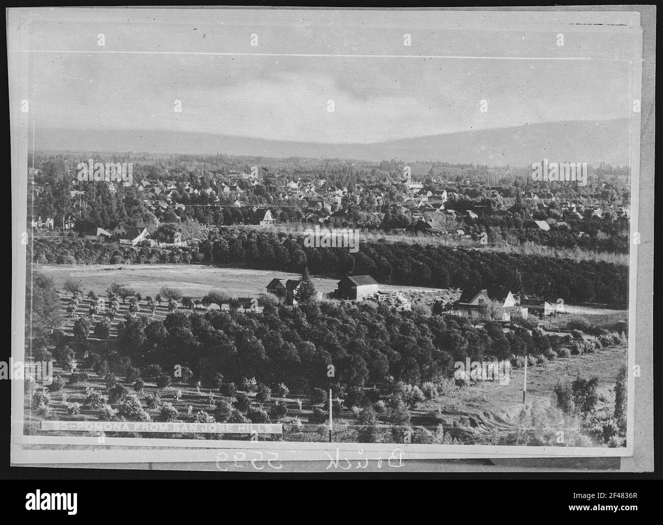 Pomona de San Jose Hills Banque D'Images