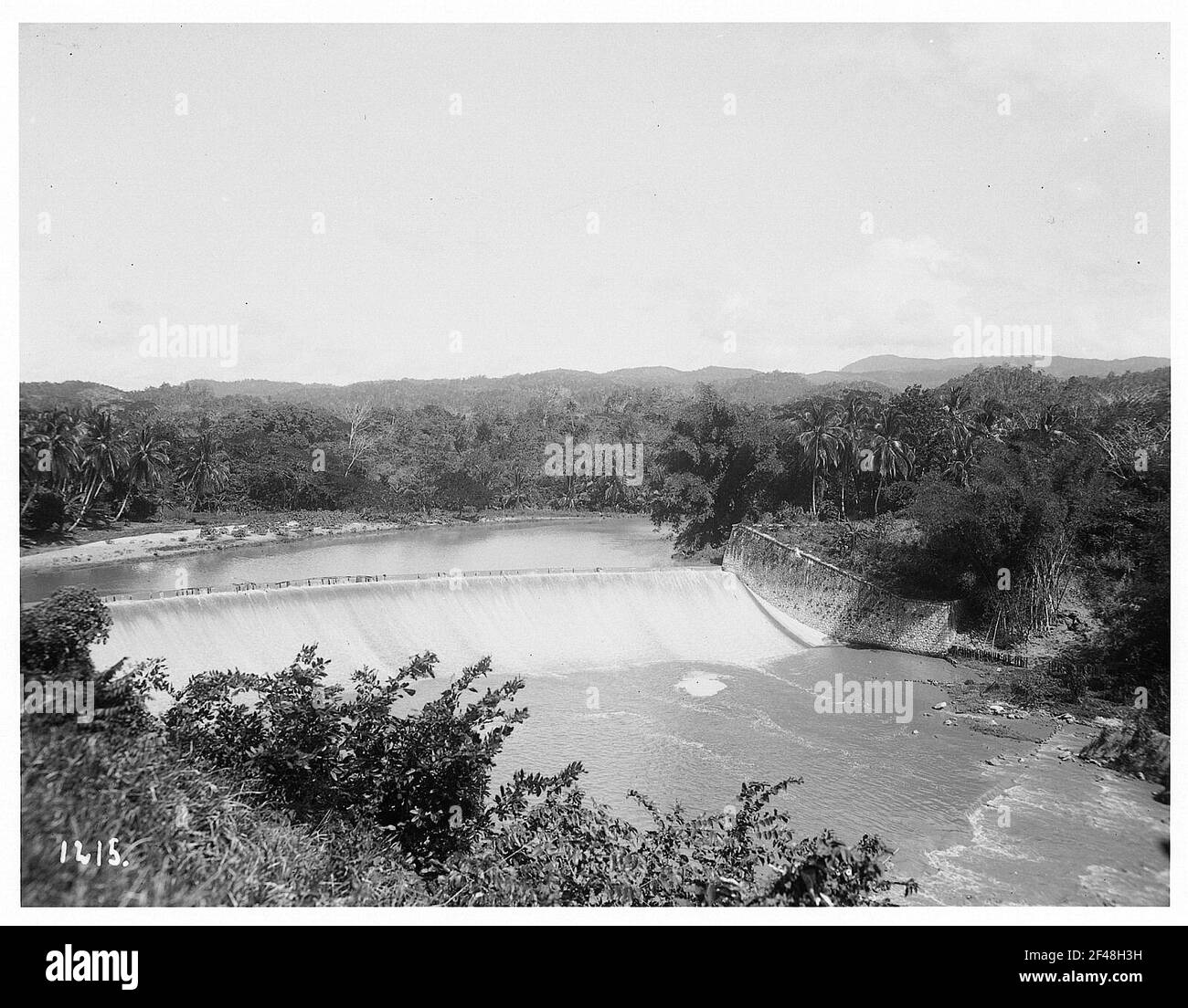 Flussfall des Rio cuivre Auf Jamaika Banque D'Images