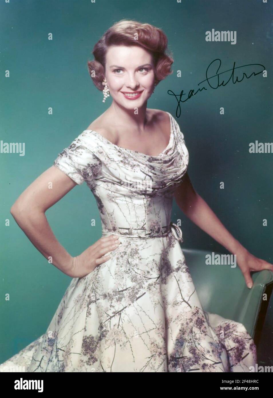 Jean PETERS (1926-2000) actrice américaine de cinéma vers 1950 Banque D'Images