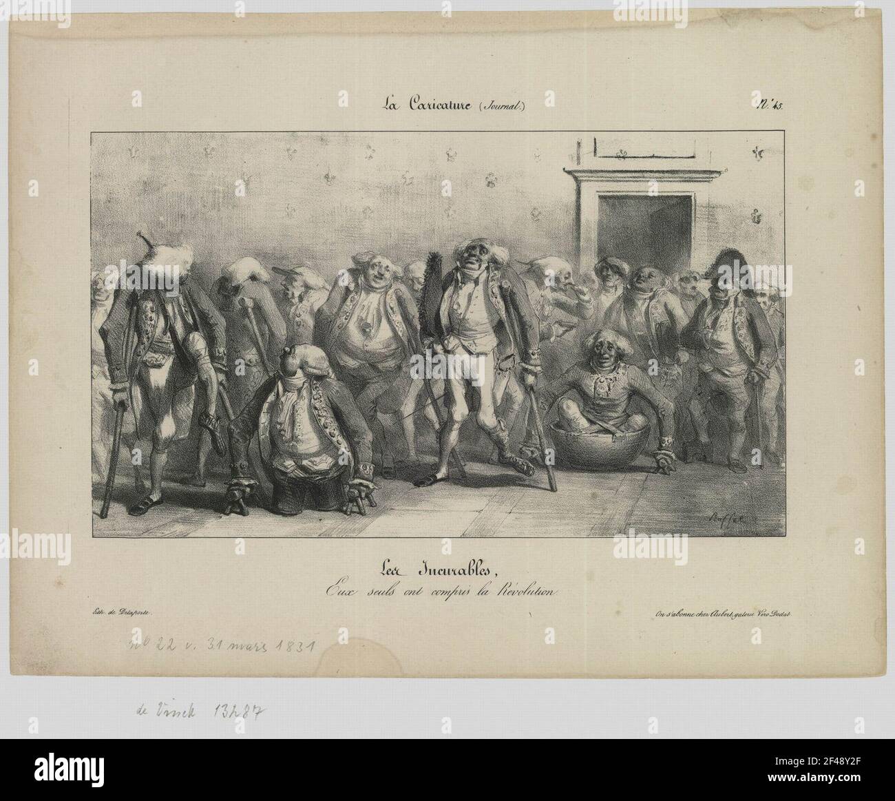 Les suiveurs de la restauration Banque D'Images