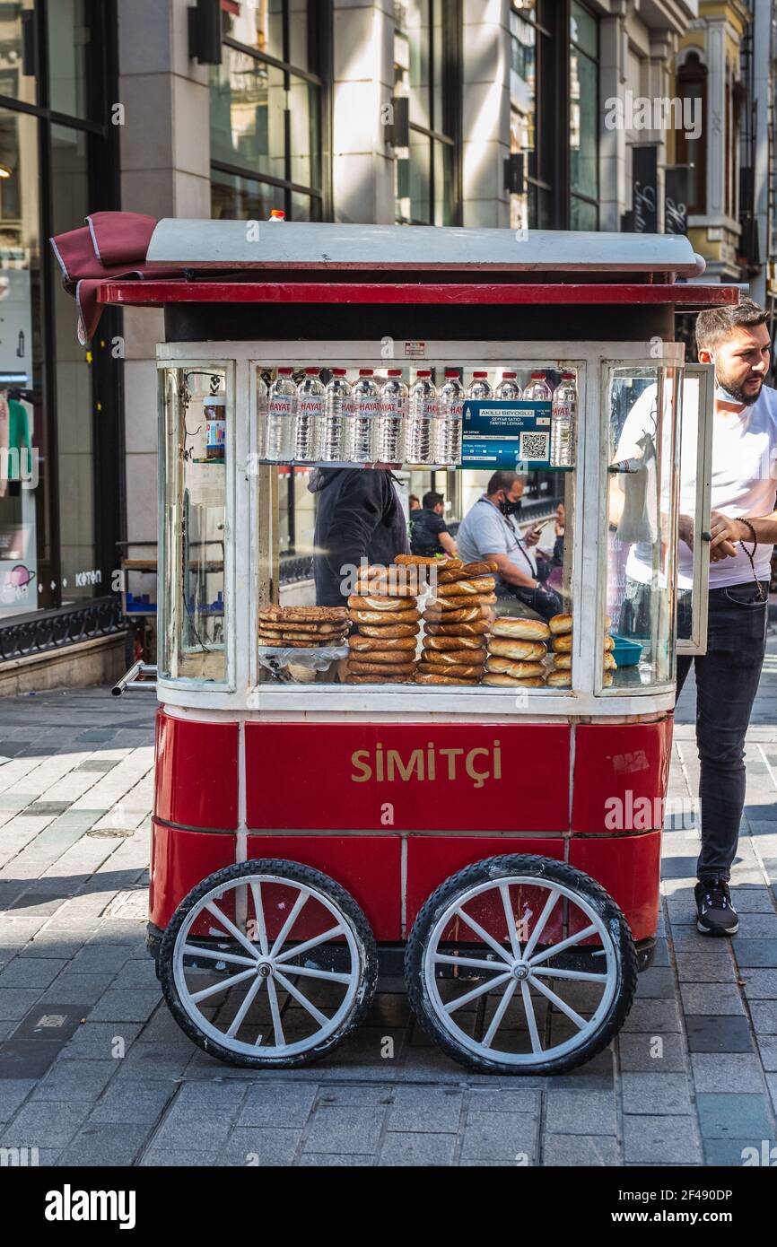Principales attractions éditoriales d'Istanbul Banque D'Images