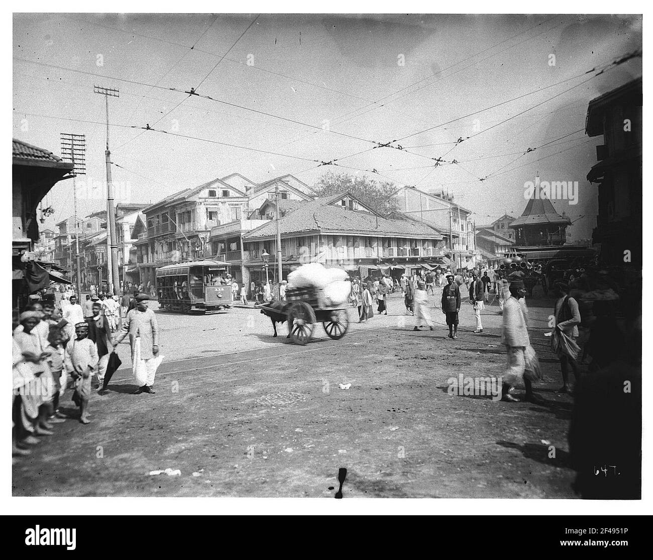 Bombay. Scène de rue Banque D'Images