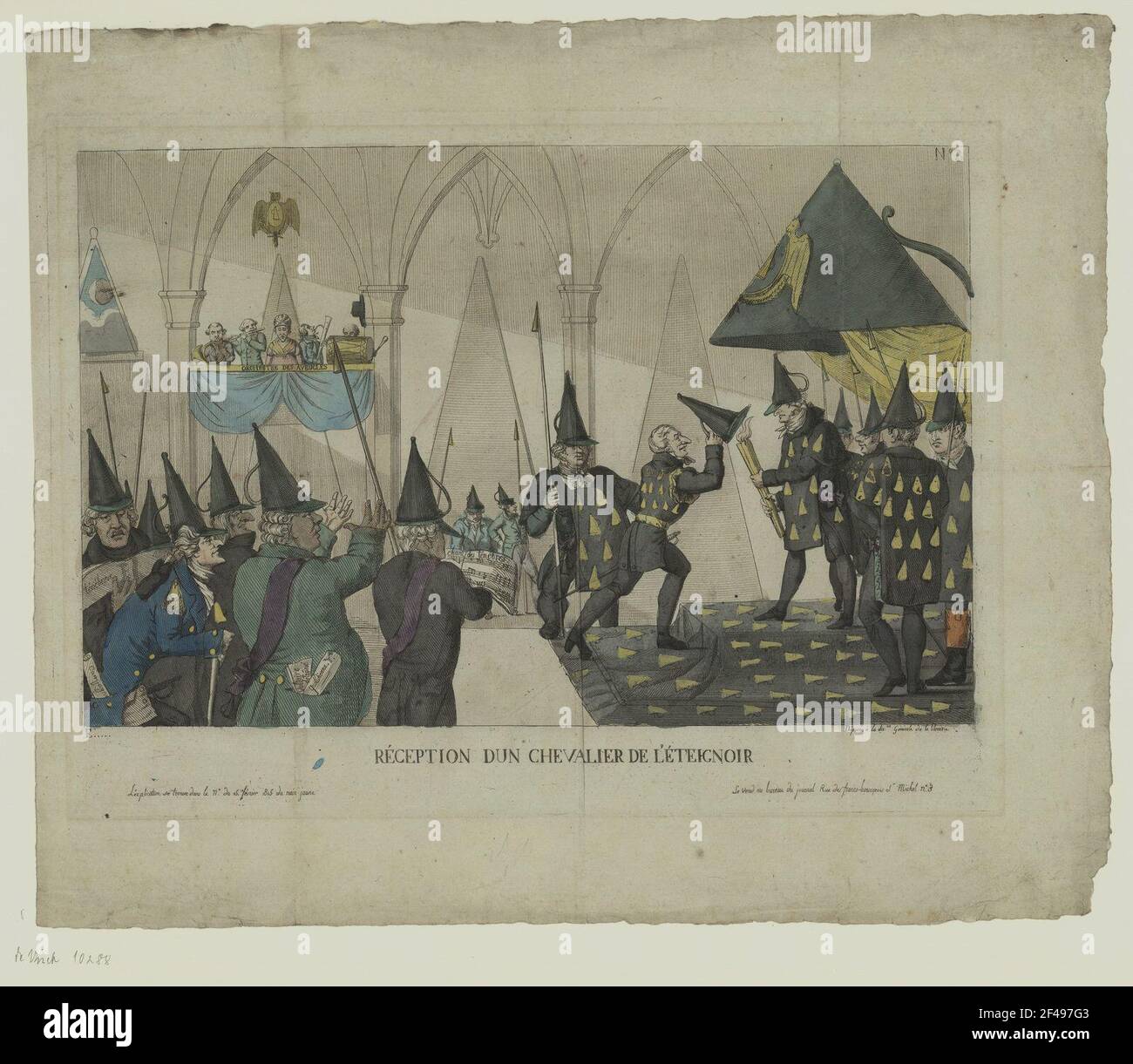 Critique de la restauration Banque D'Images