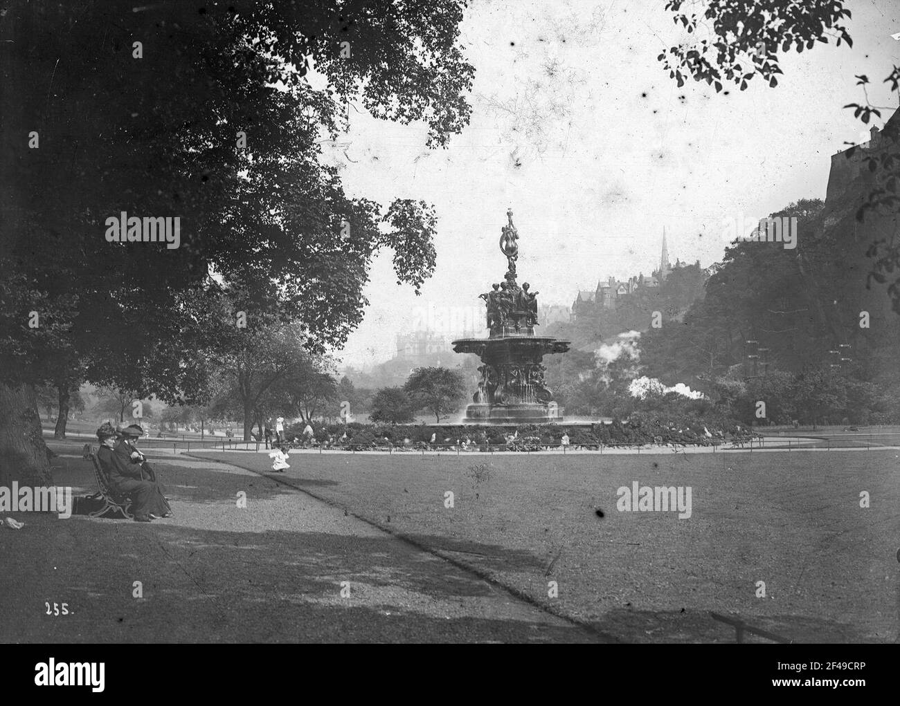 Le Château d'Édimbourg Banque D'Images