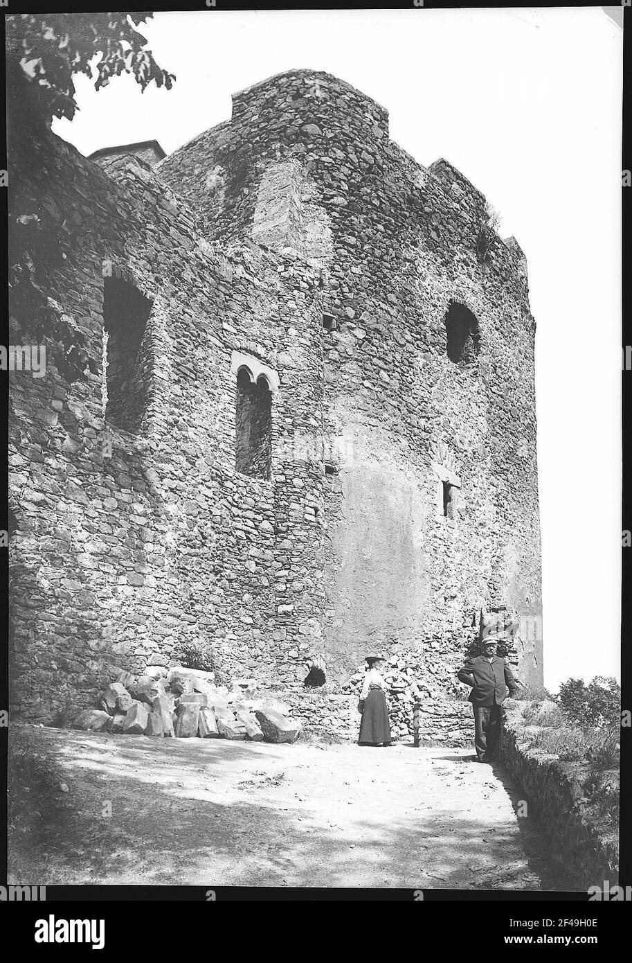 Frauenstein. Schlossruine Banque D'Images