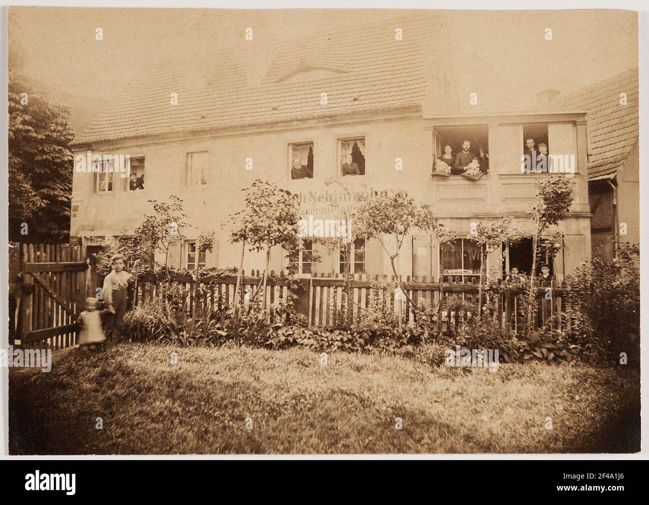 Chimron House Banque D'Images