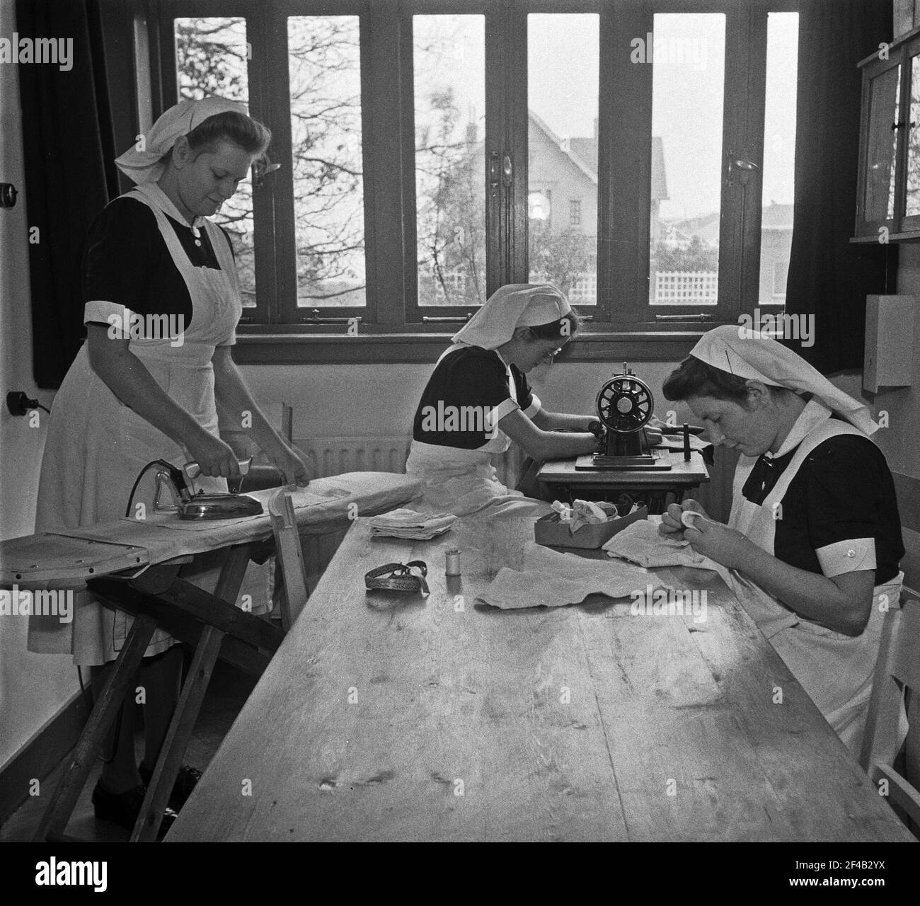 1940 L'École d'infirmières (éventuellement dans les Pays-Bas) Date 14 octobre 1947 Banque D'Images