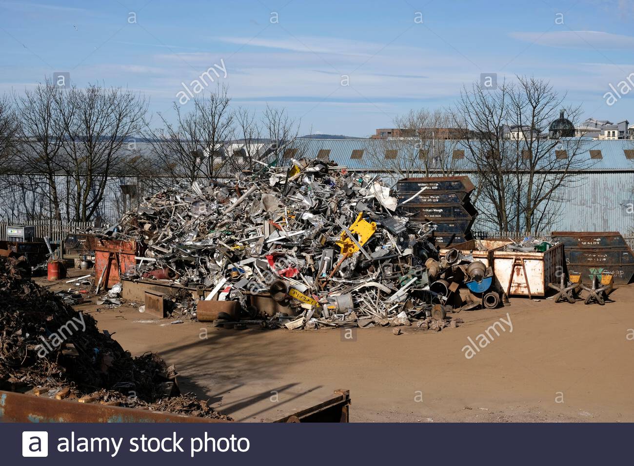 Scrap Metal Merchant Banque D Image Et Photos Alamy