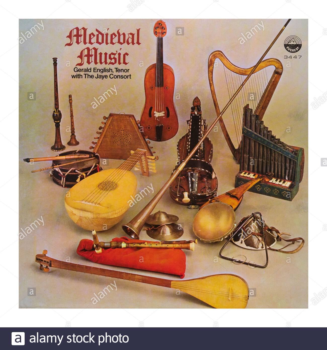 Medieval Music Instruments Banque D Image Et Photos Alamy
