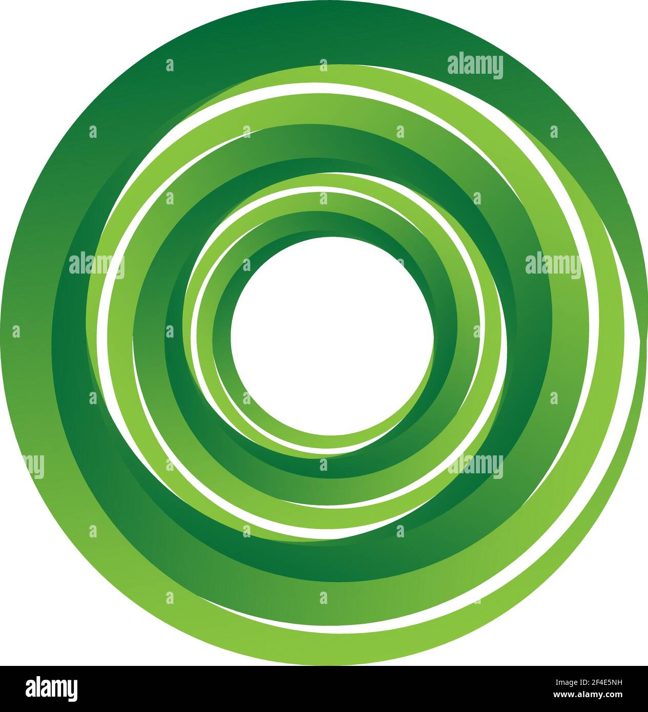 Cercle cyclique, hélice, élément de volute. Forme concentrique avec effet de rotation, de centrifugation et de giration. Illustration du vecteur de torsion, de tourbillon et de tourbillon – S Illustration de Vecteur