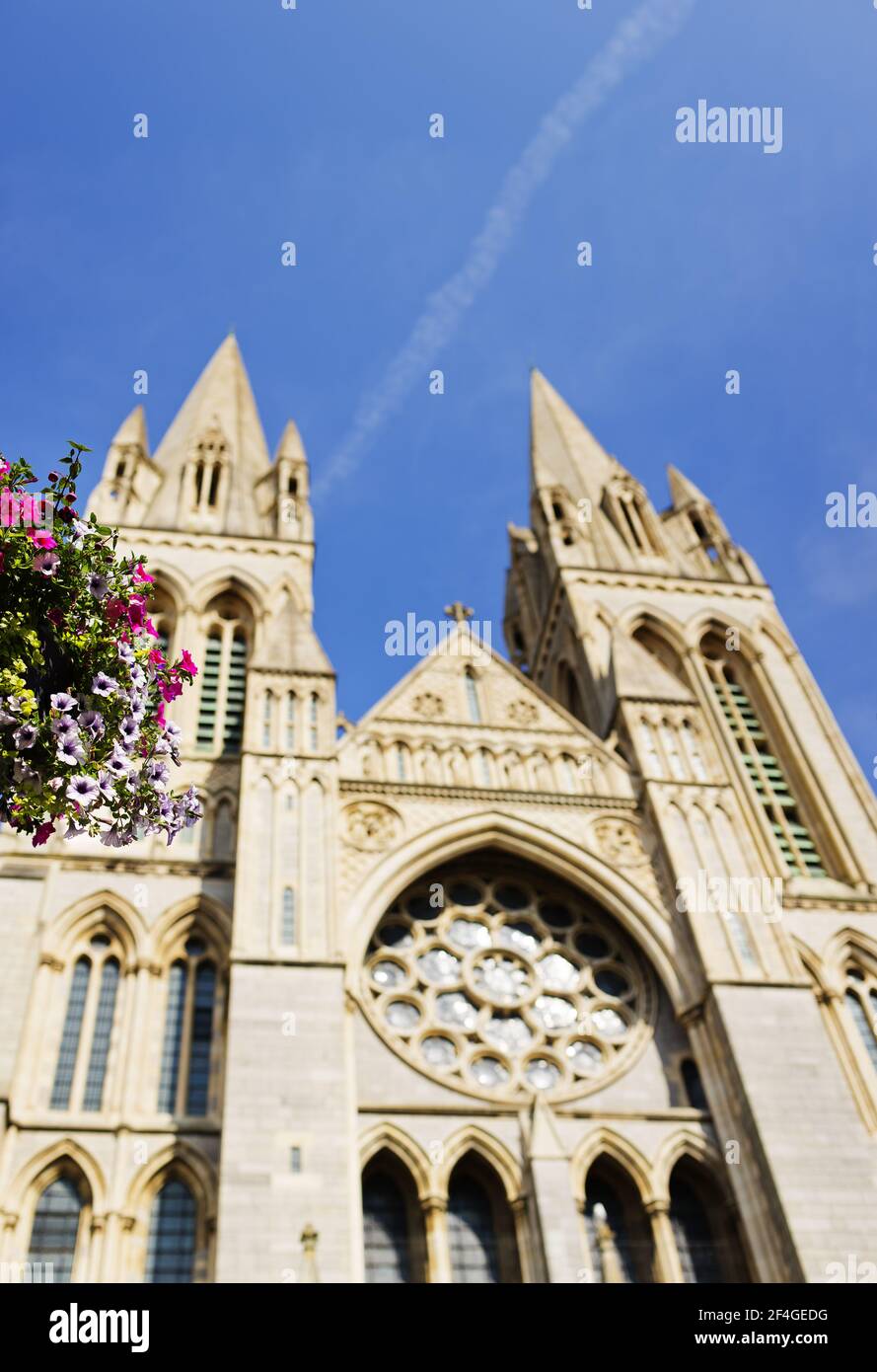 Truro cathédrel, cornwall, royaume-uni Banque D'Images