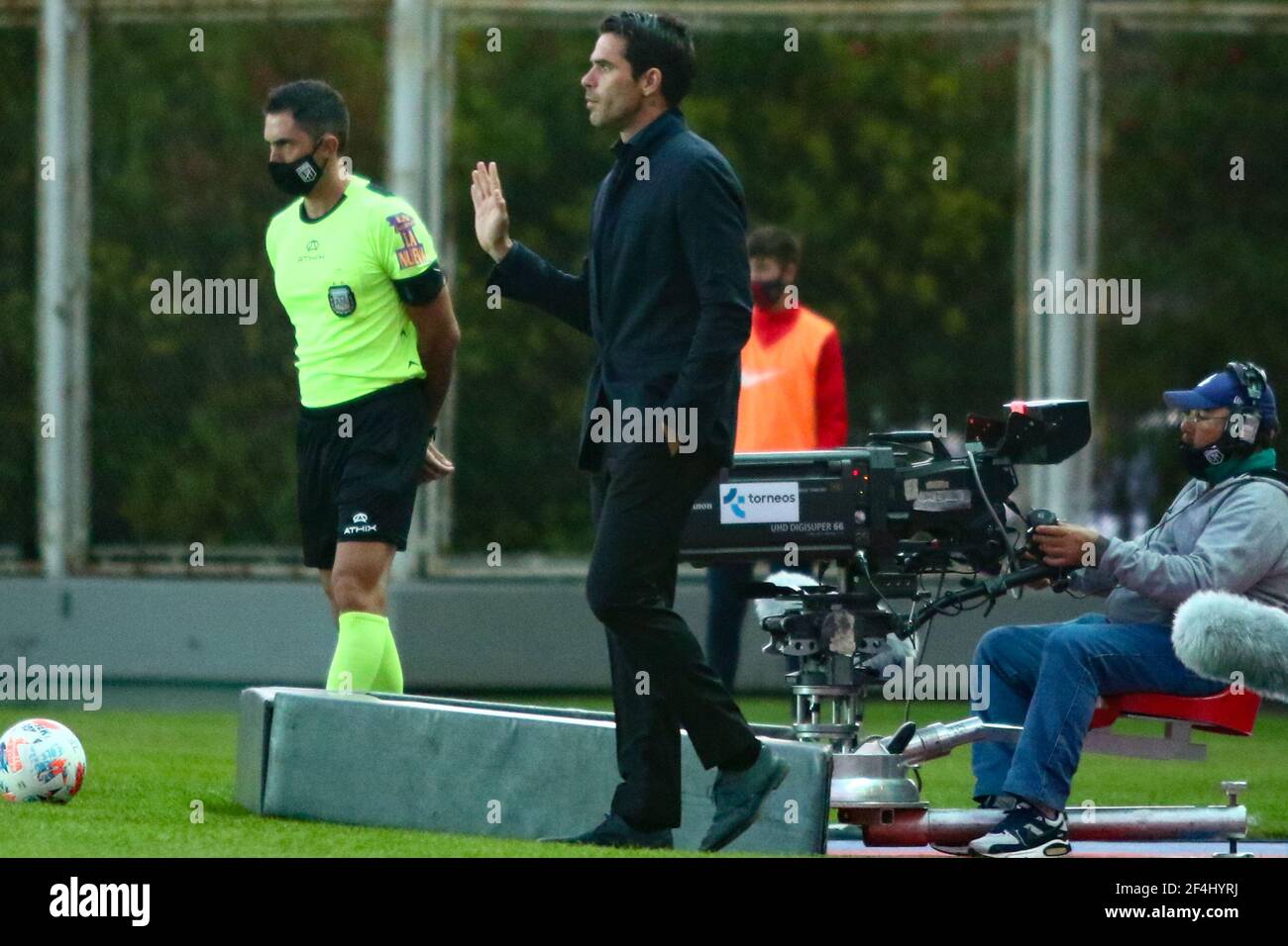 BUENOS AIRES, 21.03.2021: San Lorenzo et Aldosivi pendant le match pour la 6ème manche de Copa Liga Profesional Argentina (photo; Néstor J. Beremnum) Banque D'Images