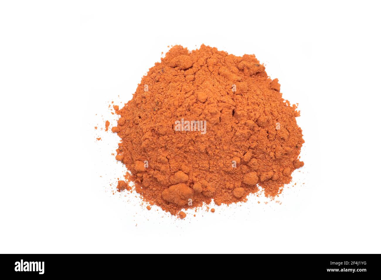 Gros plans en poudre Holi de couleur orange Banque D'Images