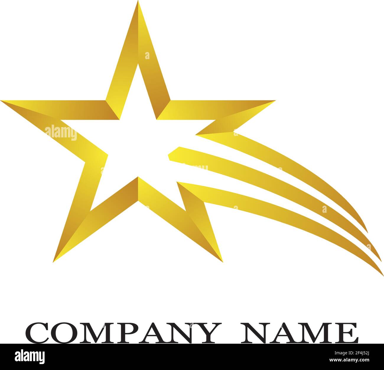 Logo Star icône vecteur modèle illustration design Illustration de Vecteur