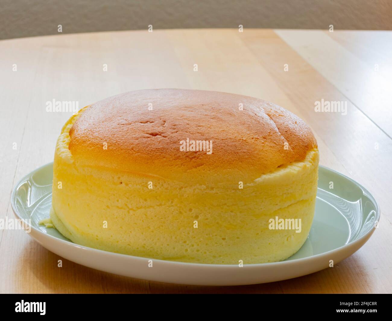 Gros Plan Sur Un Gateau Au Fromage Japonais Fait Maison A Las Vegas Nevada Photo Stock Alamy