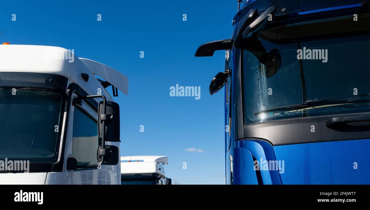 Caméra de recul du chariot. Visibilité à tous les tours Banque D'Images