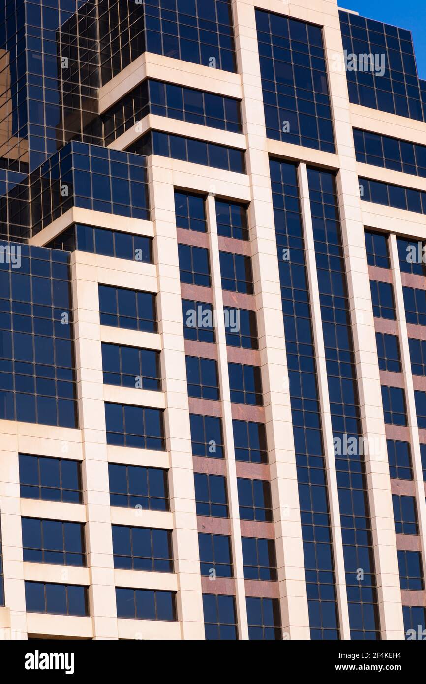 Bâtiment de bureau. 1325, rue J. Sacramento capitale de l'État de Californie, États-Unis d'Amérique. Banque D'Images