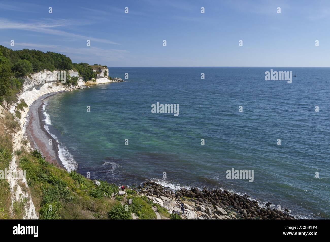 Géographie / voyage, Danemark, isle Zealand, isle Zealand, Coast Stevns Klint, Hojerup, Hojerup, net cur, Additional-Rights-Clearance-Info-non-disponible Banque D'Images