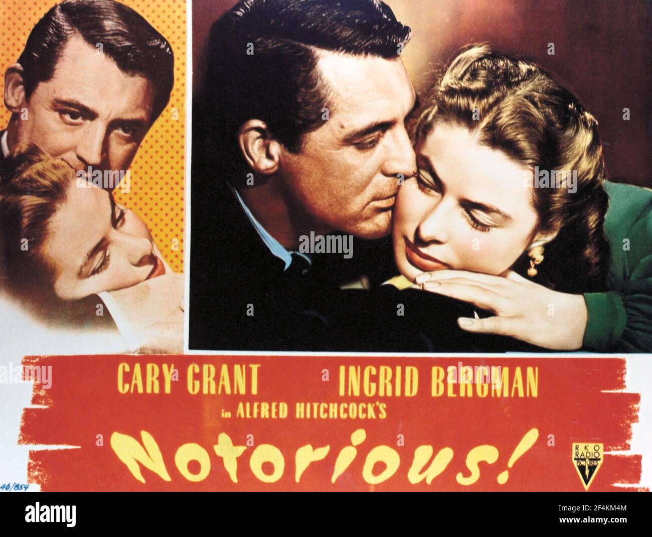 NOTOIRE (1946), dirigé par ALFRED HITCHCOCK. Crédit : photos / Album de LA RADIO RKO Banque D'Images