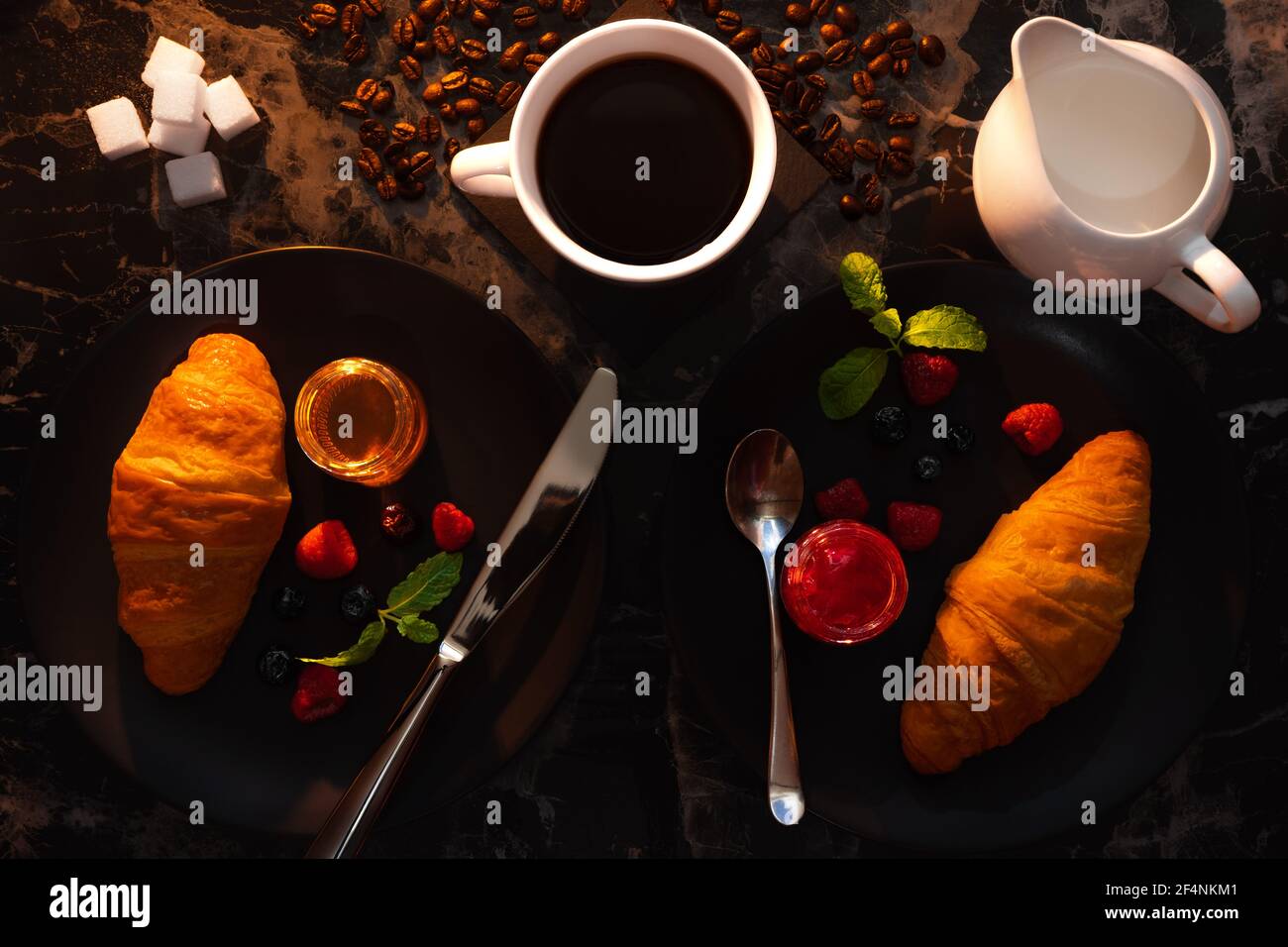 Photographie de nourriture professionnelle, disposition de la vue de dessus de table, parfait pour votre site Web, magazine, blog alimentaire ou tout ce que vous pouvez penser à l'avoir besoin pour. Banque D'Images