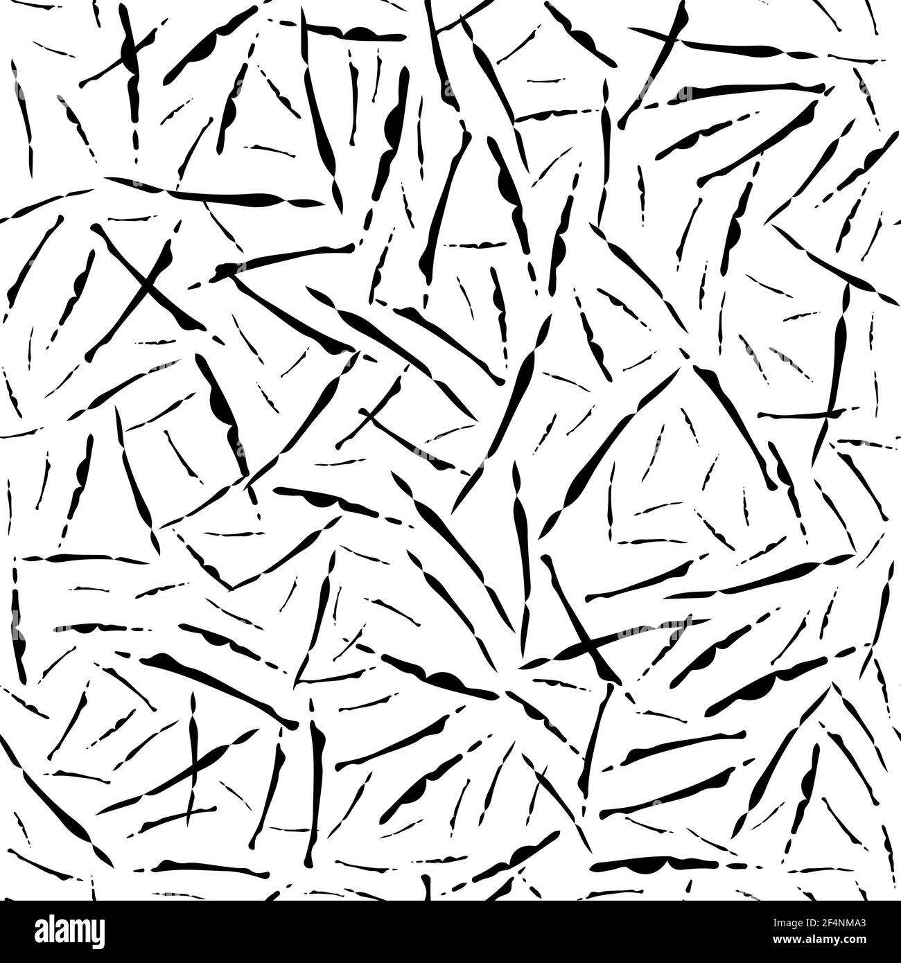 Motifs abstraits sans coutures avec éléments graphiques, formes chaotiques sans forme. Mode 80-90s. Noir et blanc universel texturé pour les projets à la mode. Illustration de Vecteur