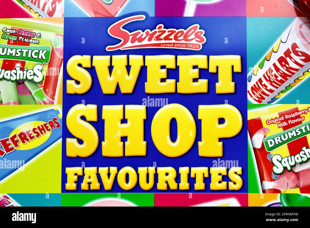 Swizzels Sweet Shop favorites Banque D'Images