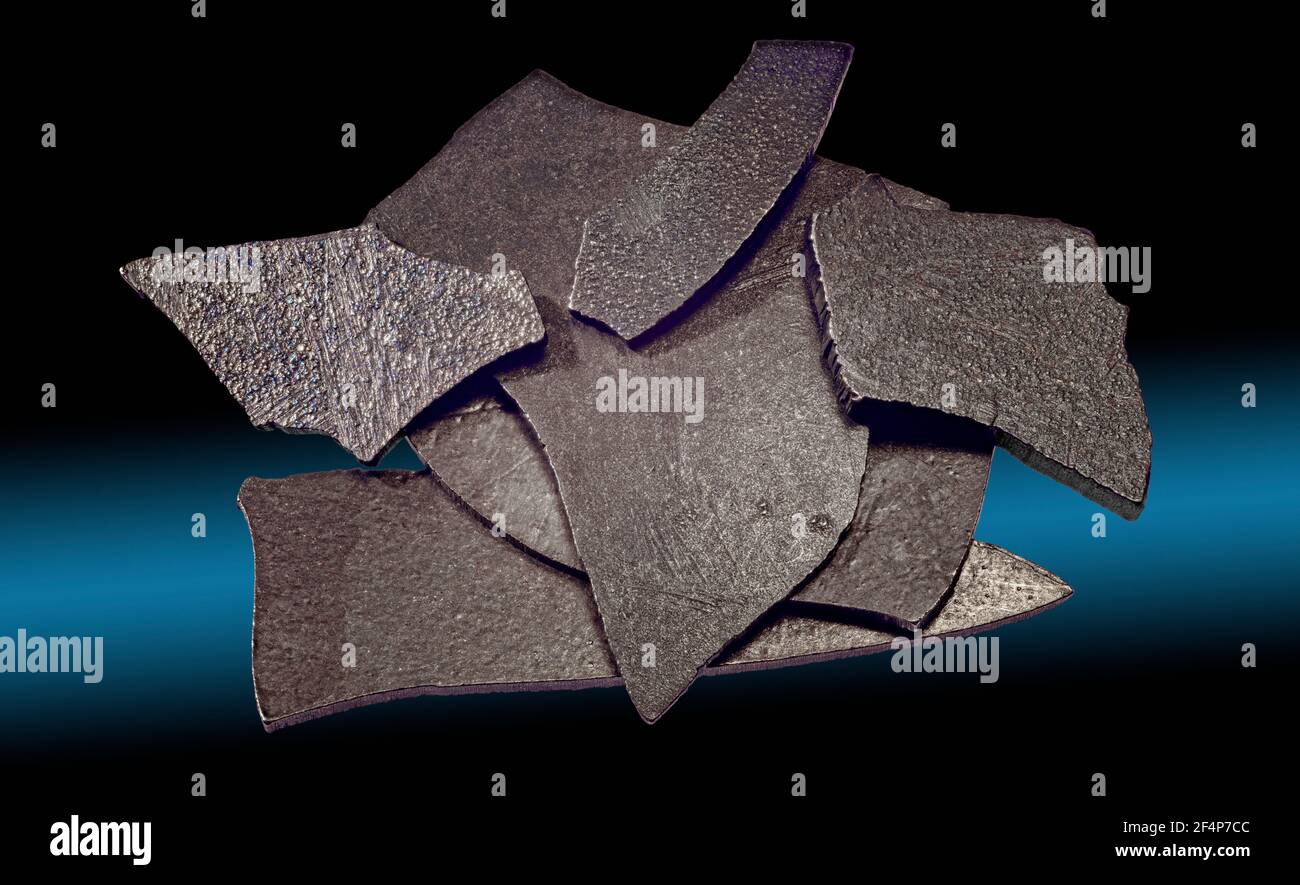 Le cobalt est un élément chimique dont le symbole est Co et le numéro atomique 27. Banque D'Images