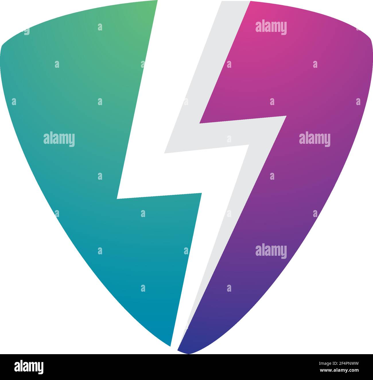 Images du logo Power Secure Illustration de Vecteur