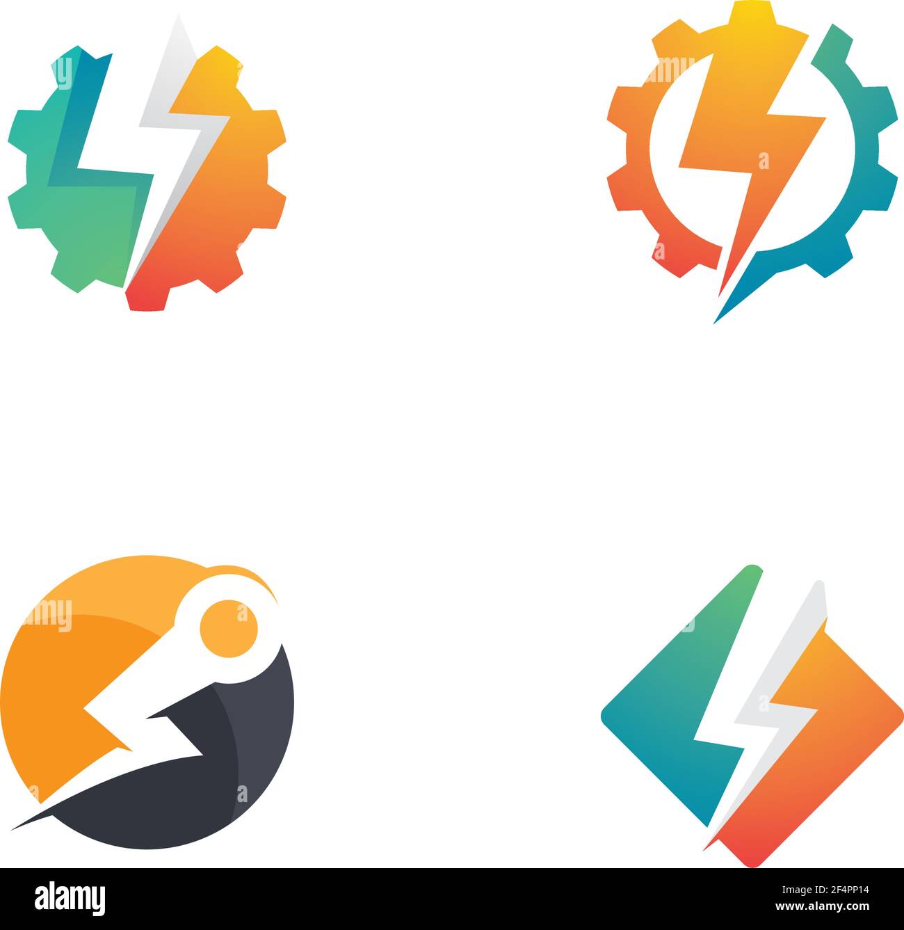 Images du logo Lightning Illustration de Vecteur