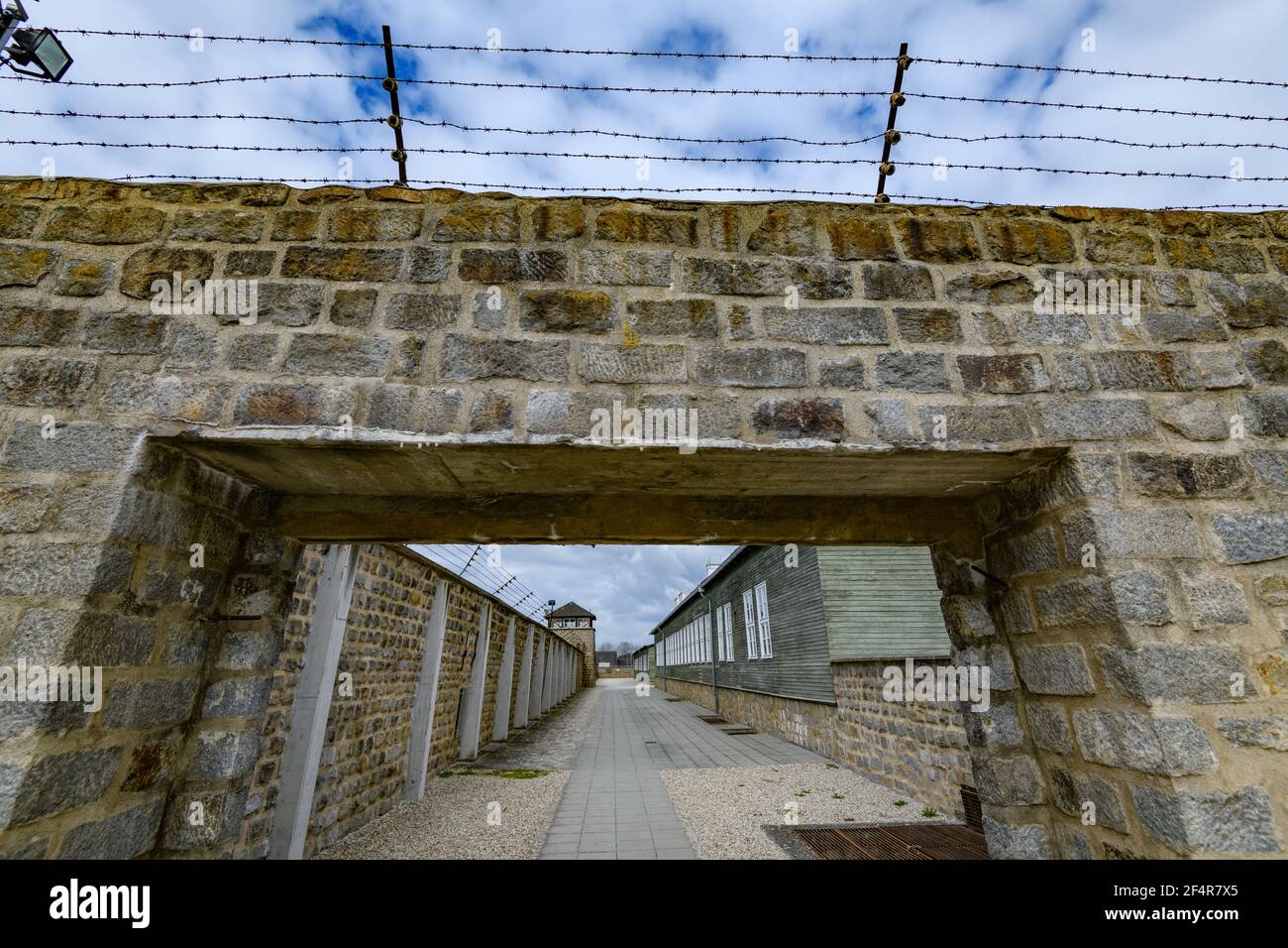 mauthausen, autriche, 26 mars 2019, kz memorial mauthausen, camp de concentration Banque D'Images