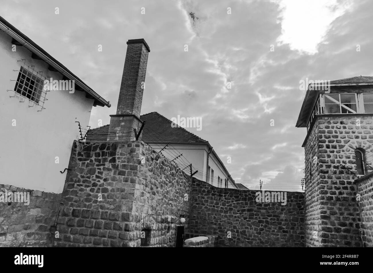 mauthausen, autriche, 26 mars 2019, kz memorial mauthausen, camp de concentration Banque D'Images