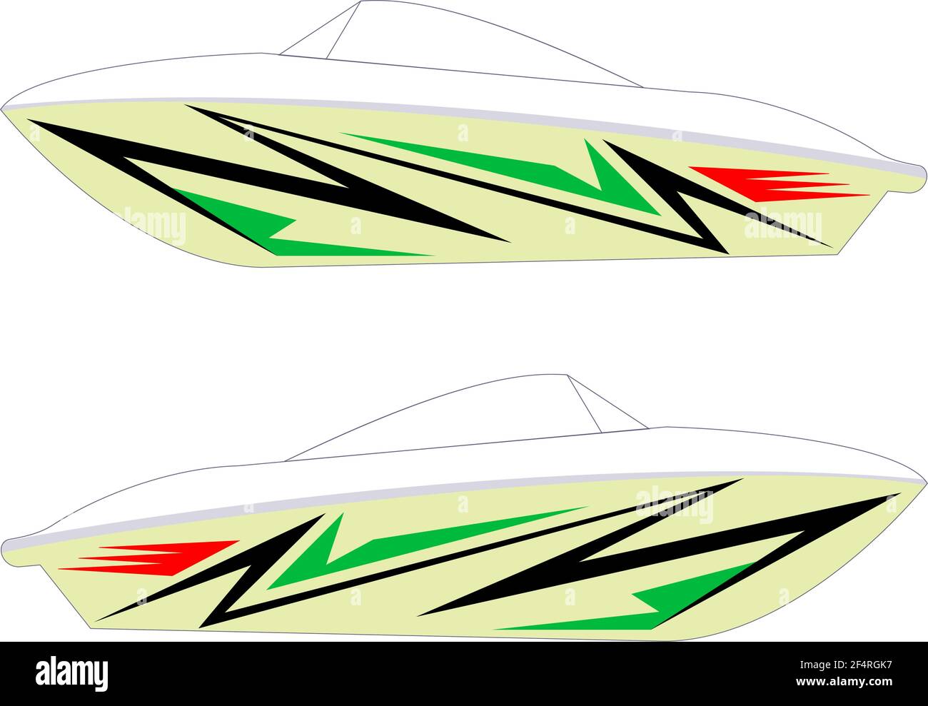 Voile Graphiques, Stripe : Vinyl-ready Vector Art Illustration de Vecteur