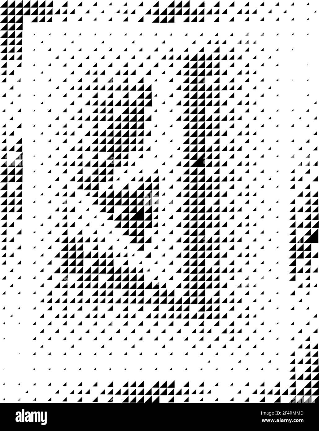 Illustration de l'illustration vectorielle de l'arrière-plan de la répétition en triangle abstrait Illustration de Vecteur