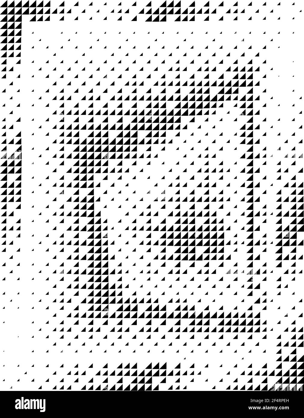 Illustration de l'illustration vectorielle de l'arrière-plan de la répétition en triangle abstrait Illustration de Vecteur
