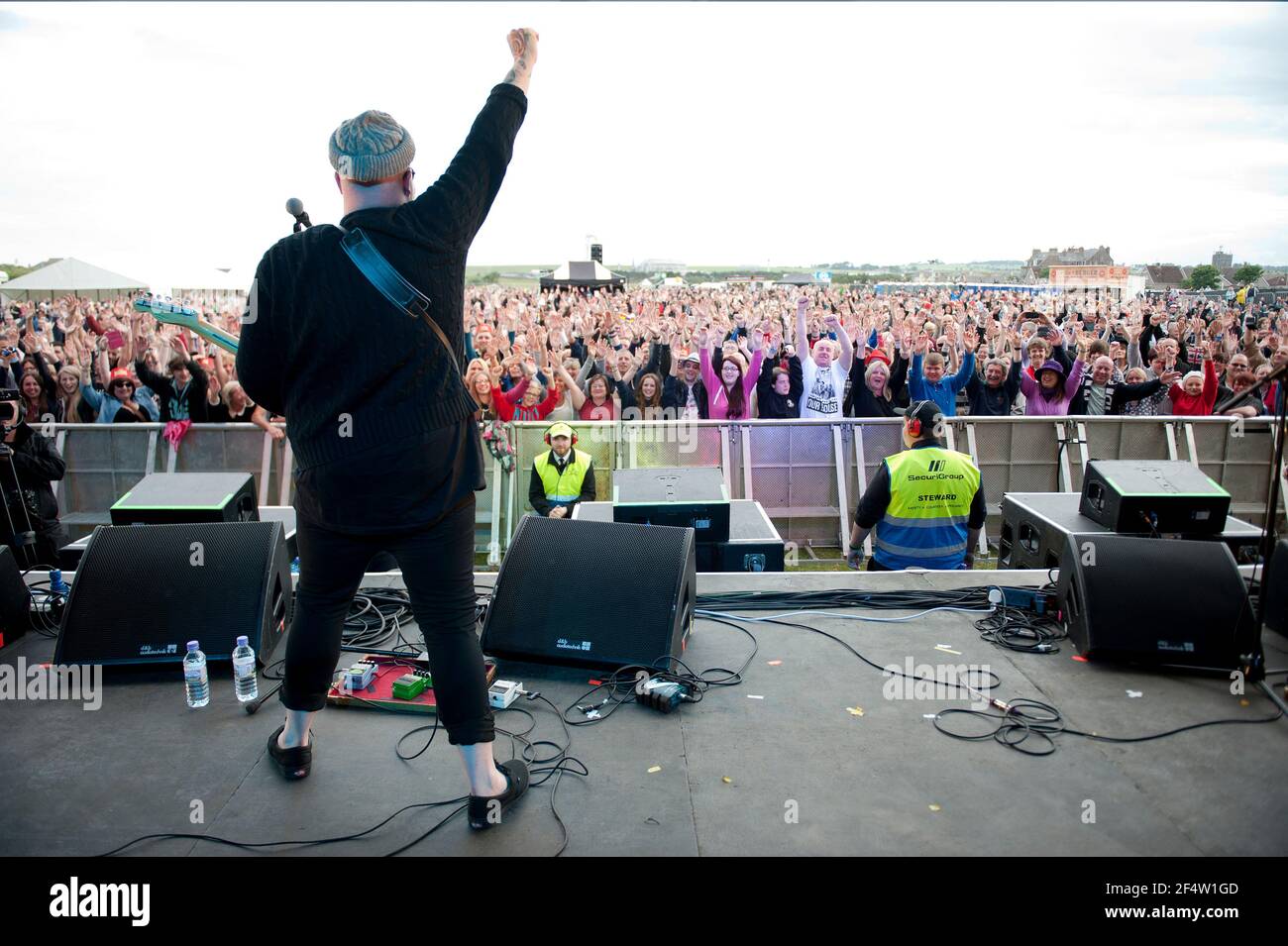 The Lottery Winners, Montrose Music Festival Banque D'Images