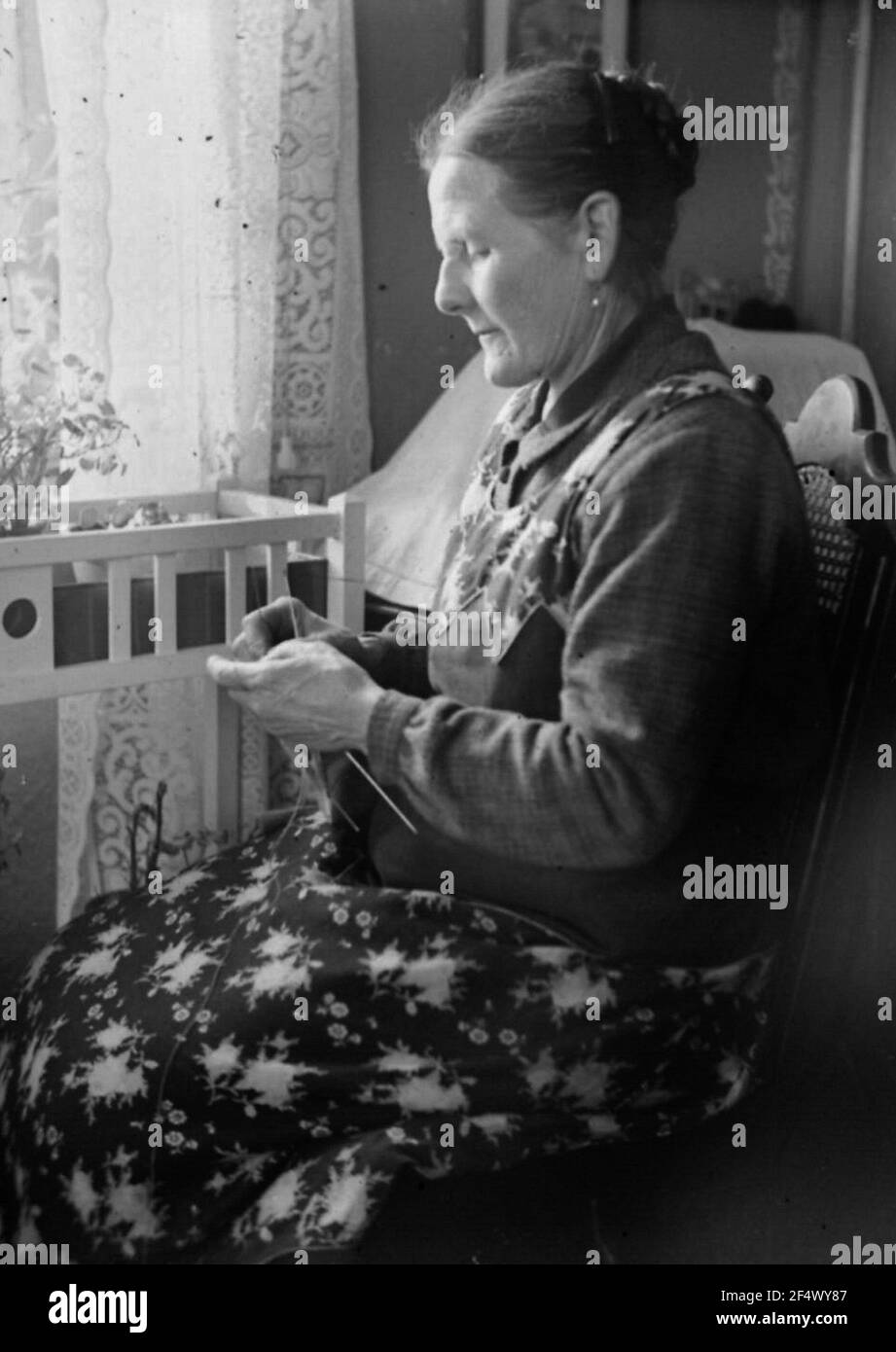 Fanny Krauße à la main Banque D'Images