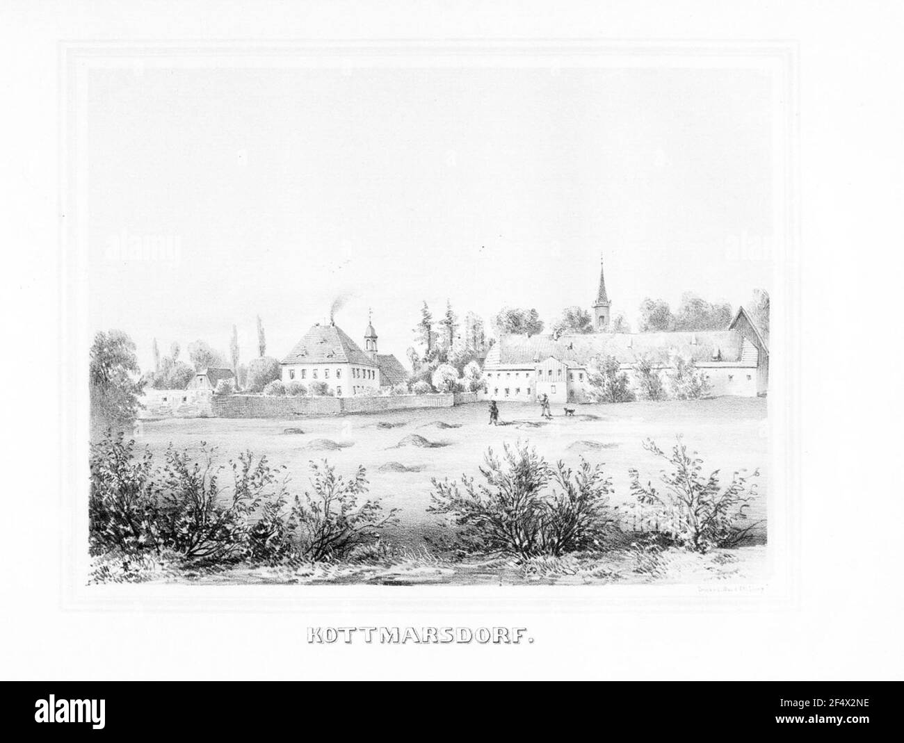 Kottmarsdorf Banque D'Images