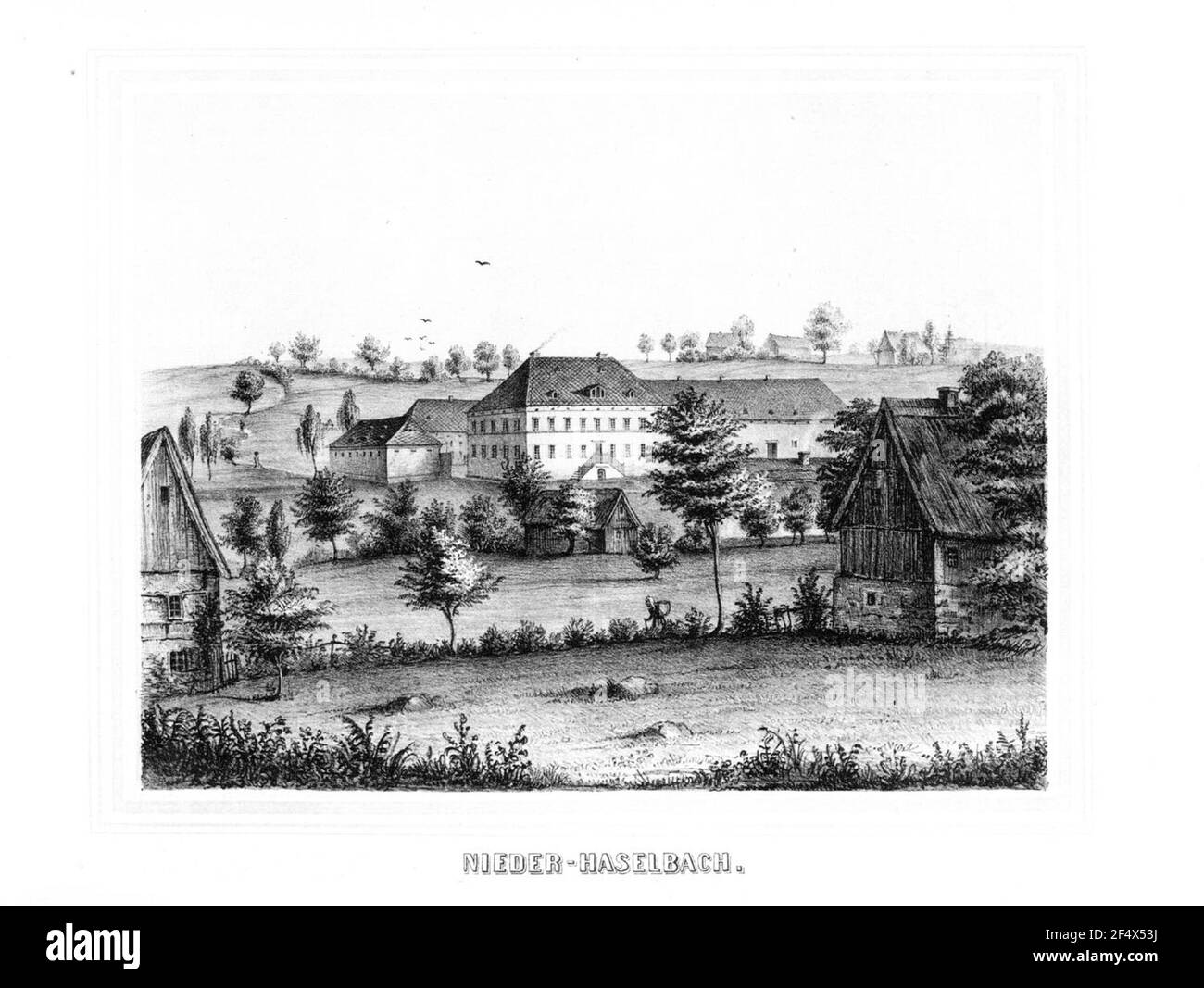 Niederhaselbach Banque D'Images