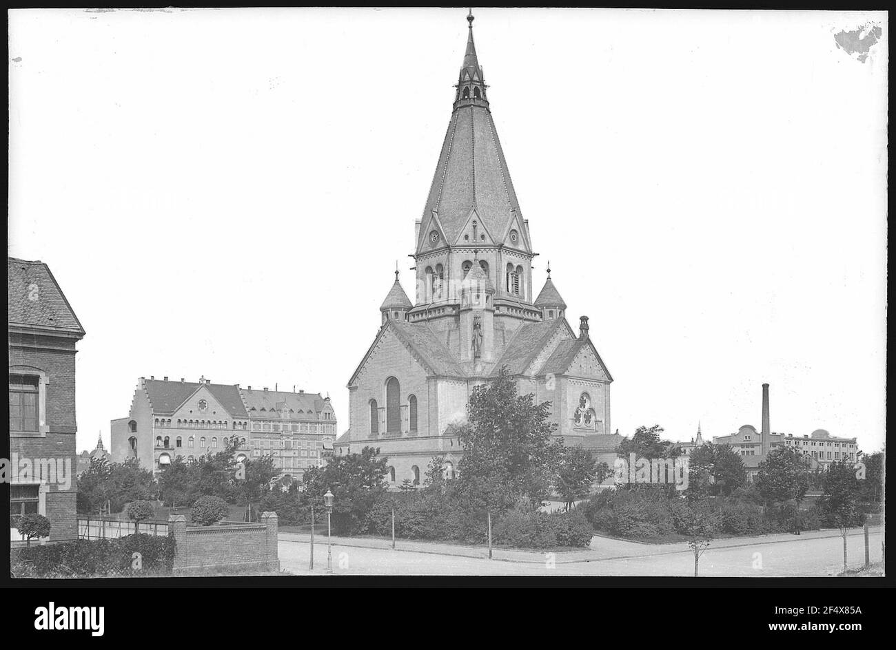 Nuisance. Trinitatiskirche Banque D'Images