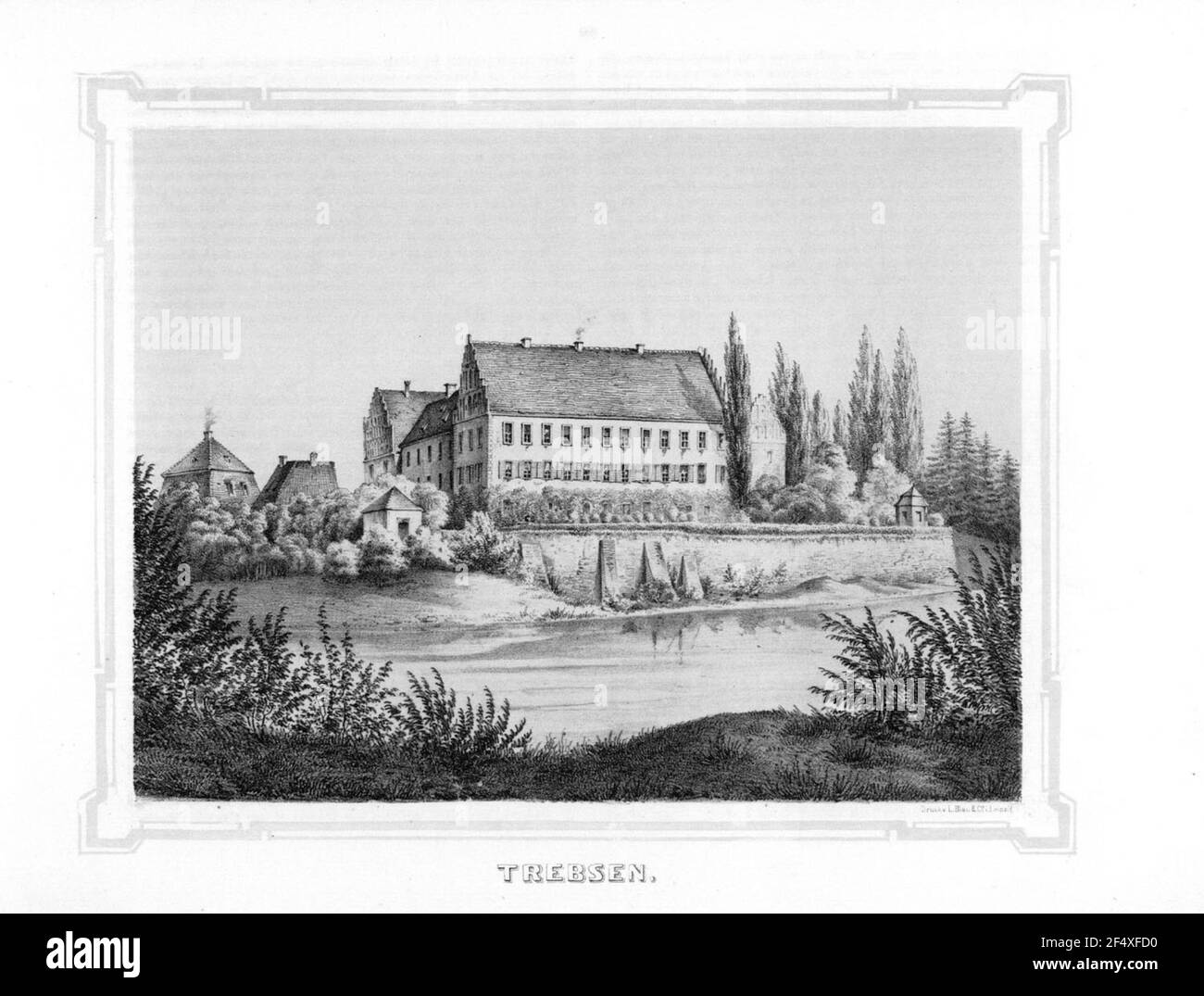 Trebsen Banque D'Images