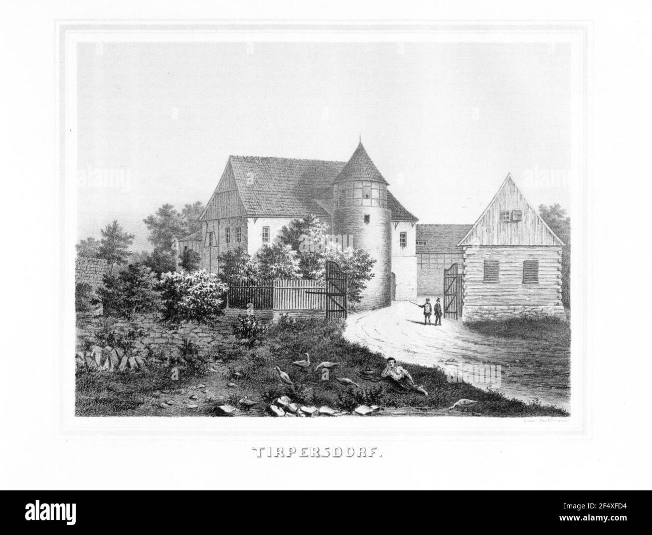 Tirpersdorf Banque D'Images